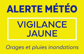 Jeudi 17 octobre 2024 -Veille Renforcée du SEMEA-Vigilance jaune Pluie/Inondation/Orages